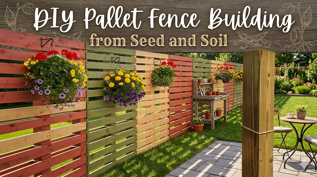 🌿 Picket Up a Pallet: A Pun-Filled Guide to Building a DIY Pallet Fence (and Gate!) 🌿
