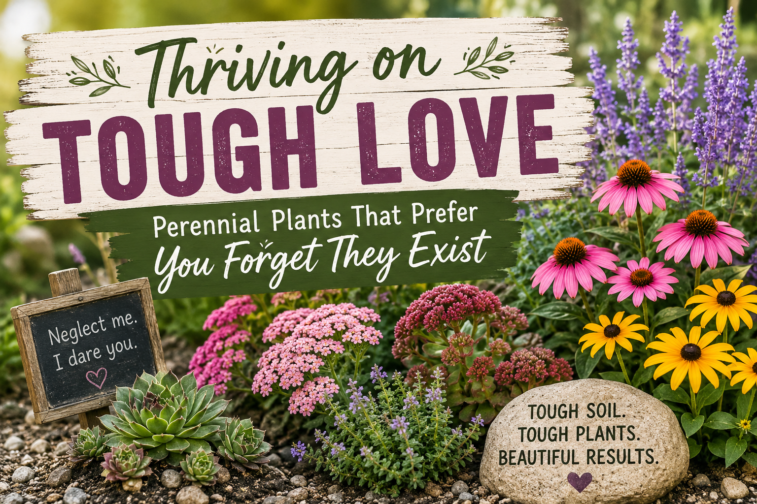 Thriving on Tough Love: Perennial Plants That Prefer You Forget They Exist