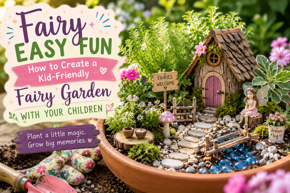 Fairy Easy Fun: How to Create a Kid-Friendly Fairy Garden with Your Children