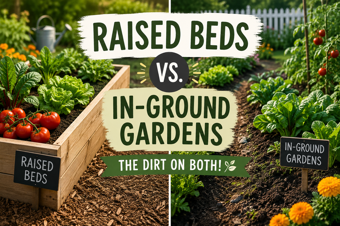 Raised Beds vs. In-Ground Gardens: The Dirt on Both!