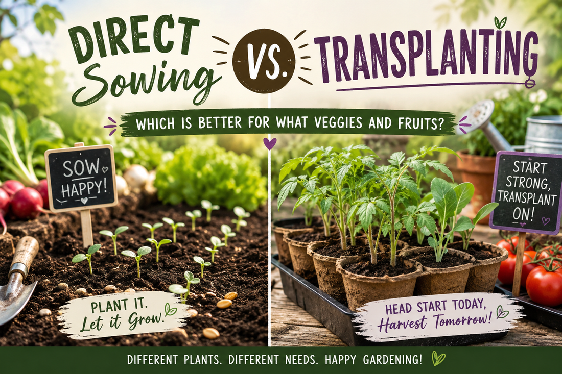 Direct Sowing vs. Transplanting: Lettuce Help You Decide!