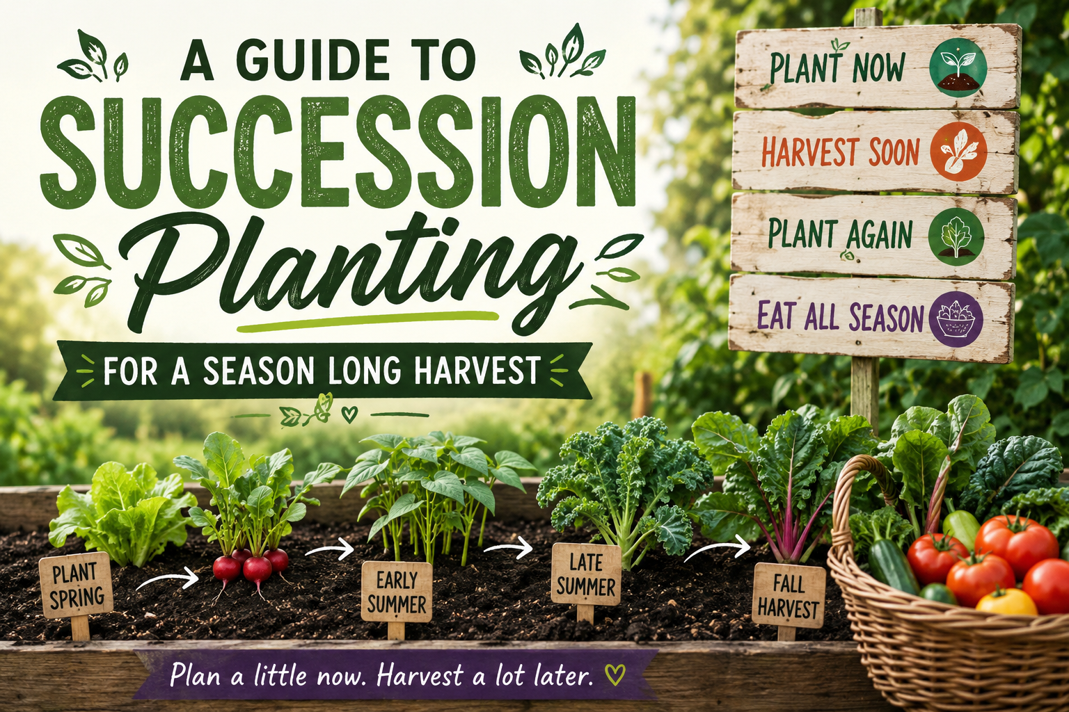 Succession Planting: The Secret to a Harvest That Just Keeps Growing