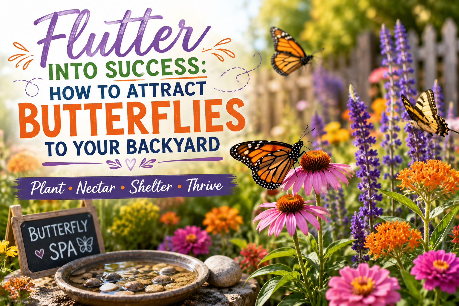 Flutter Into Success: How to Attract Butterflies to Your Backyard 🦋
