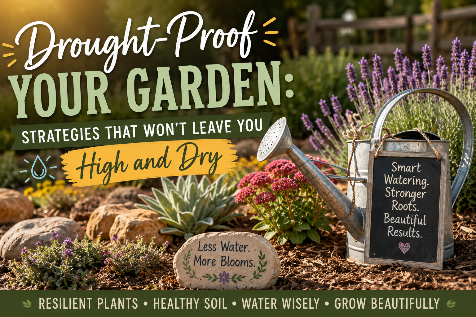 Drought-Proof Your Garden: Strategies That Won't Leave You High and Dry 🌞🌱