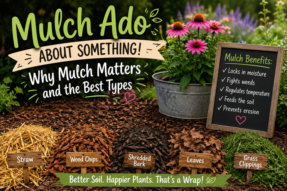 Mulch Ado About Something: Why Mulch Matters (and Which Type is Right for You!)