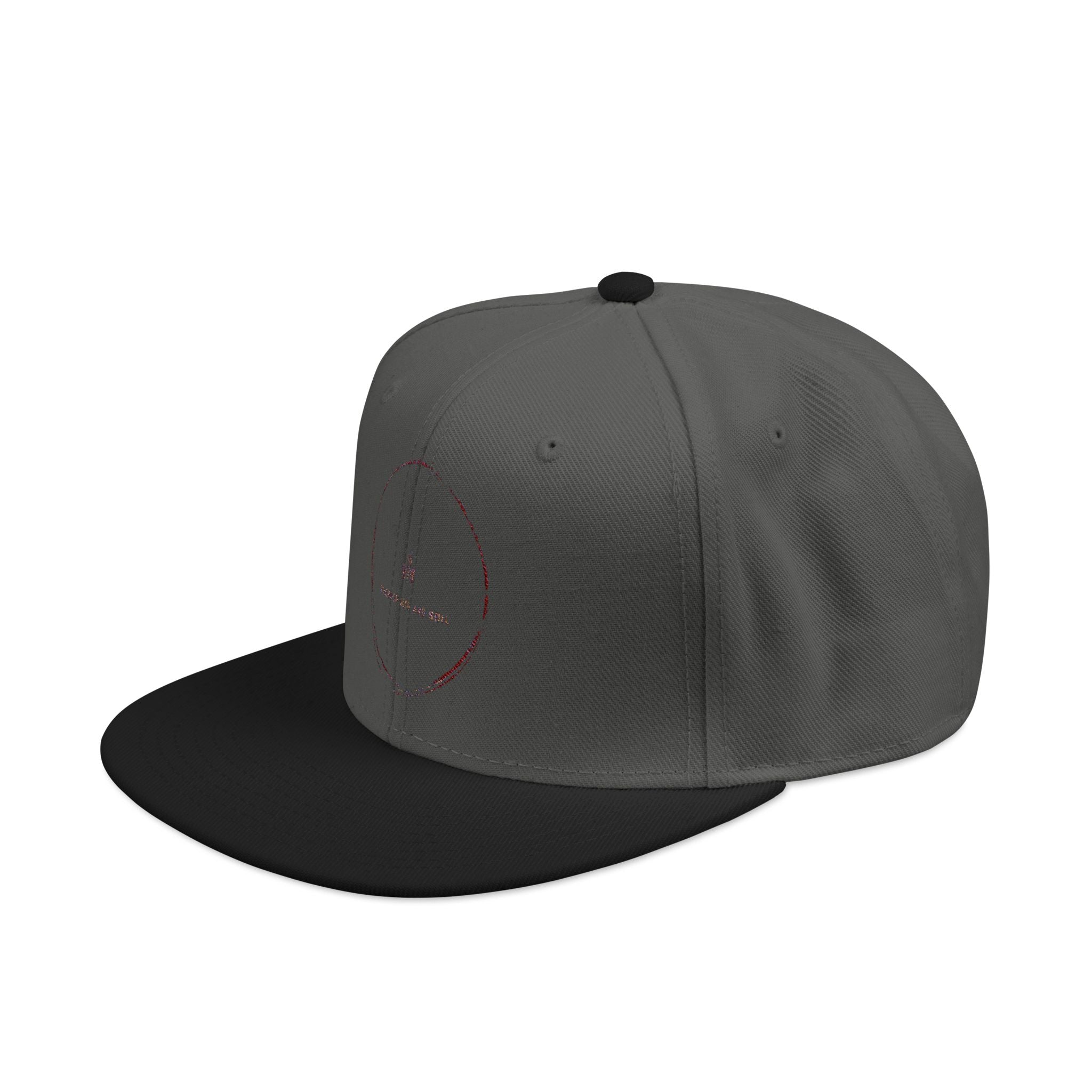 Embroidered Crescent Moon Snapback Hat – Minimal Night Sky Streetwear