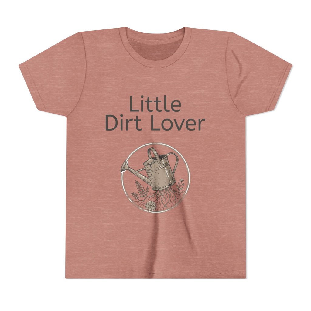 Youth Tee — "Little Dirt Lover" Gardening Shirt for Kids