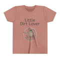Youth Tee — "Little Dirt Lover" Gardening Shirt for Kids