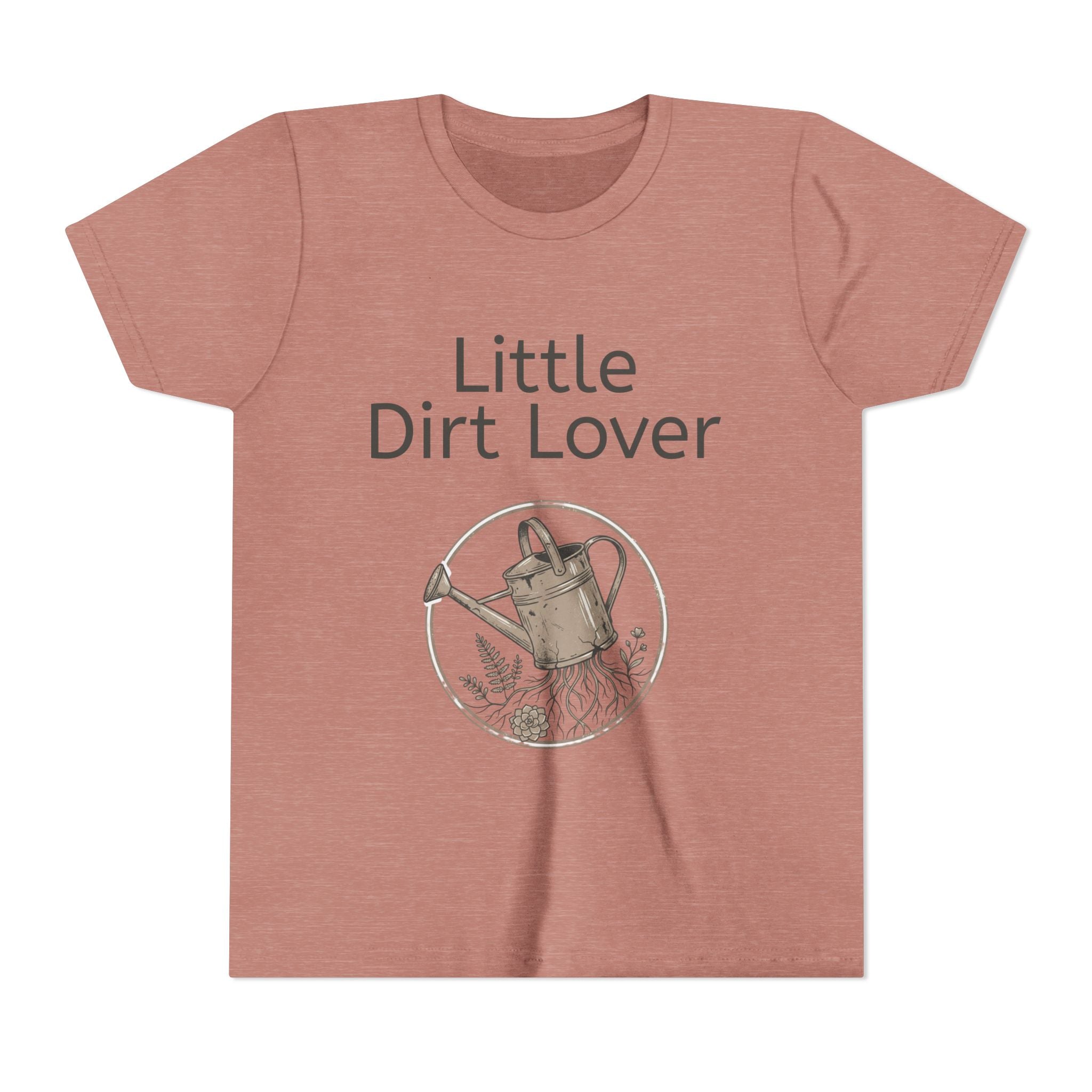 Youth Tee — "Little Dirt Lover" Gardening Shirt for Kids