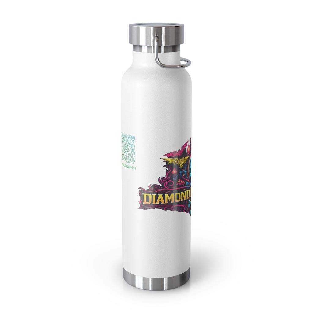 Diamond Disruptor Skull 22oz Insulated Water Bottle