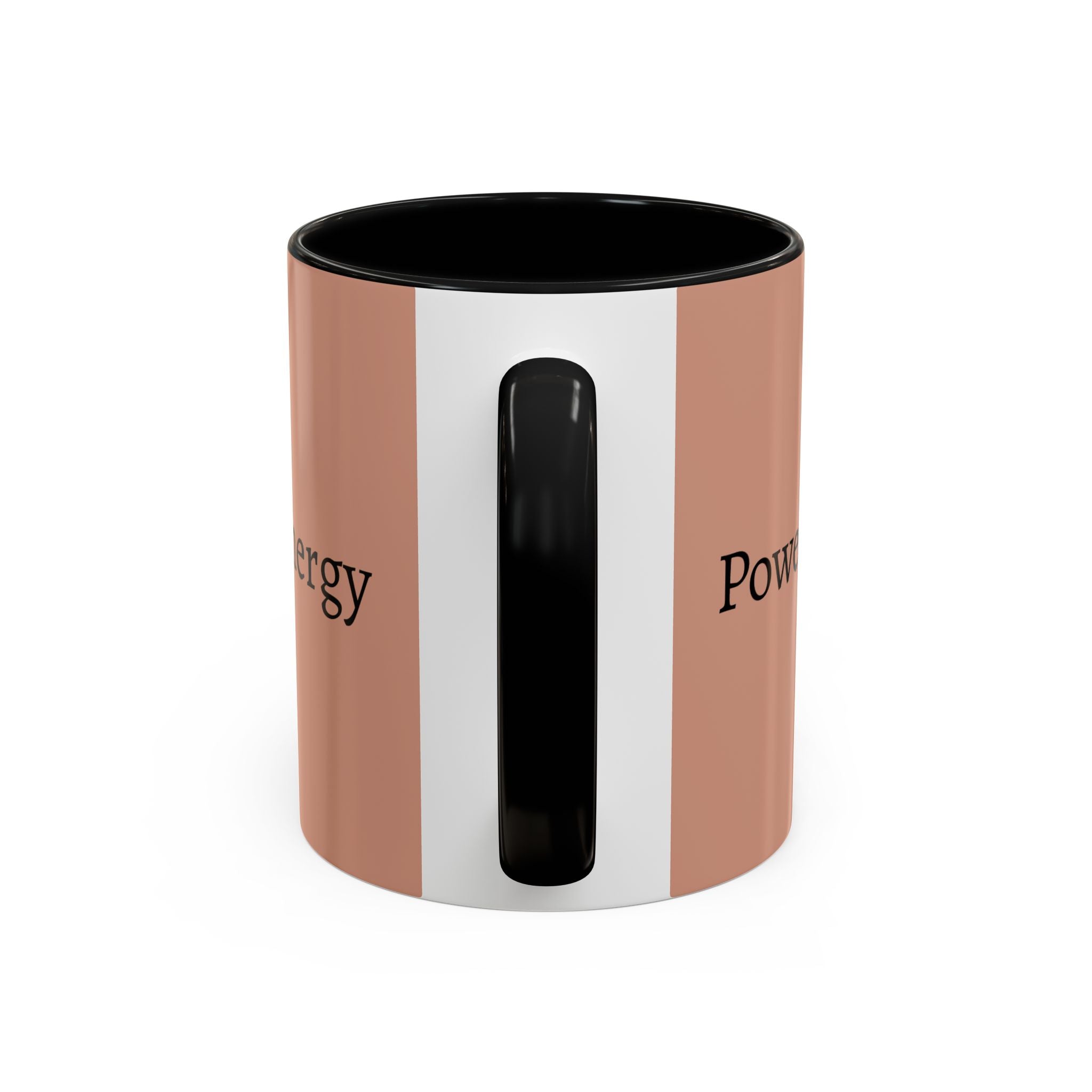 Plant Mom Energy Accent Coffee Mug — Floral Potted Plant Design (11/15 oz)