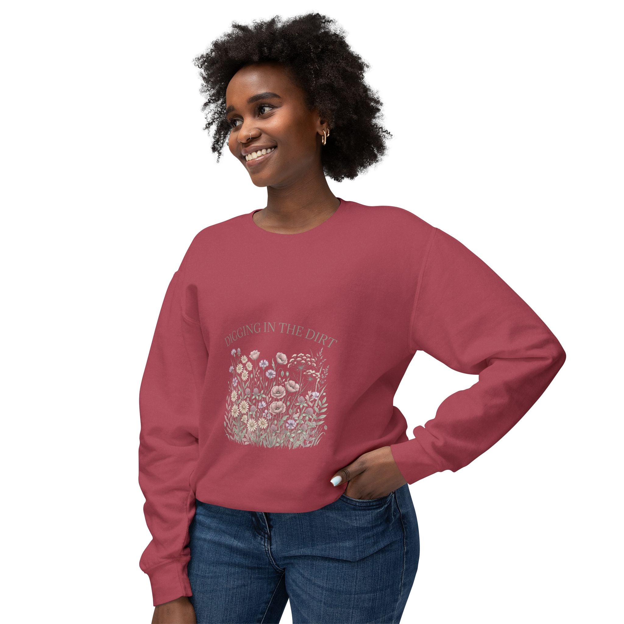 Dreaming in the Daisies Crewneck Sweatshirt