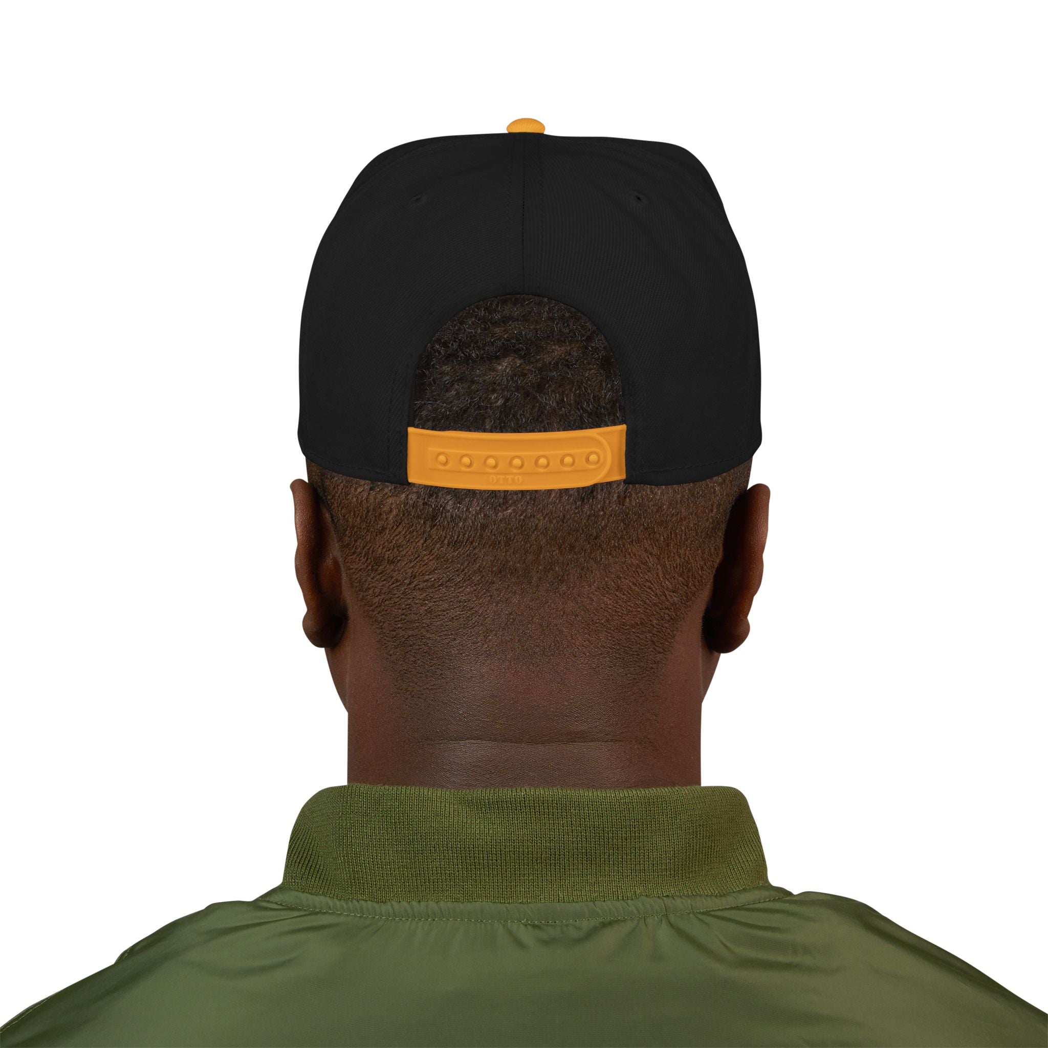 Embroidered Crescent Moon Snapback Hat – Minimal Night Sky Streetwear