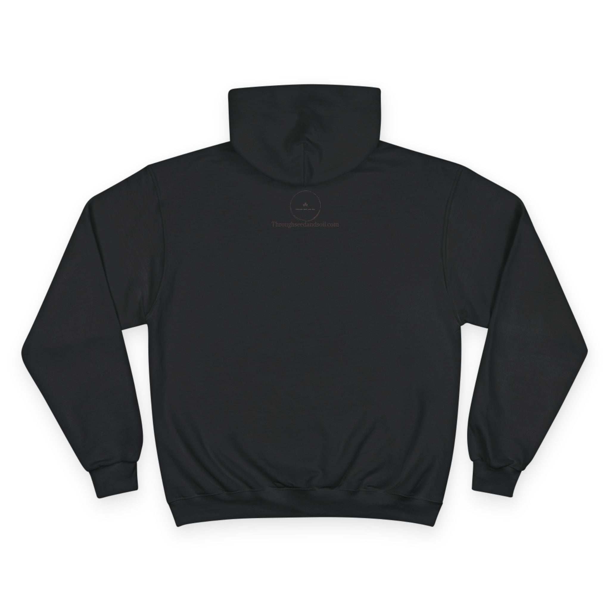 Hoodie — Cozy Floral Gardener Illustration "gentle flowers"