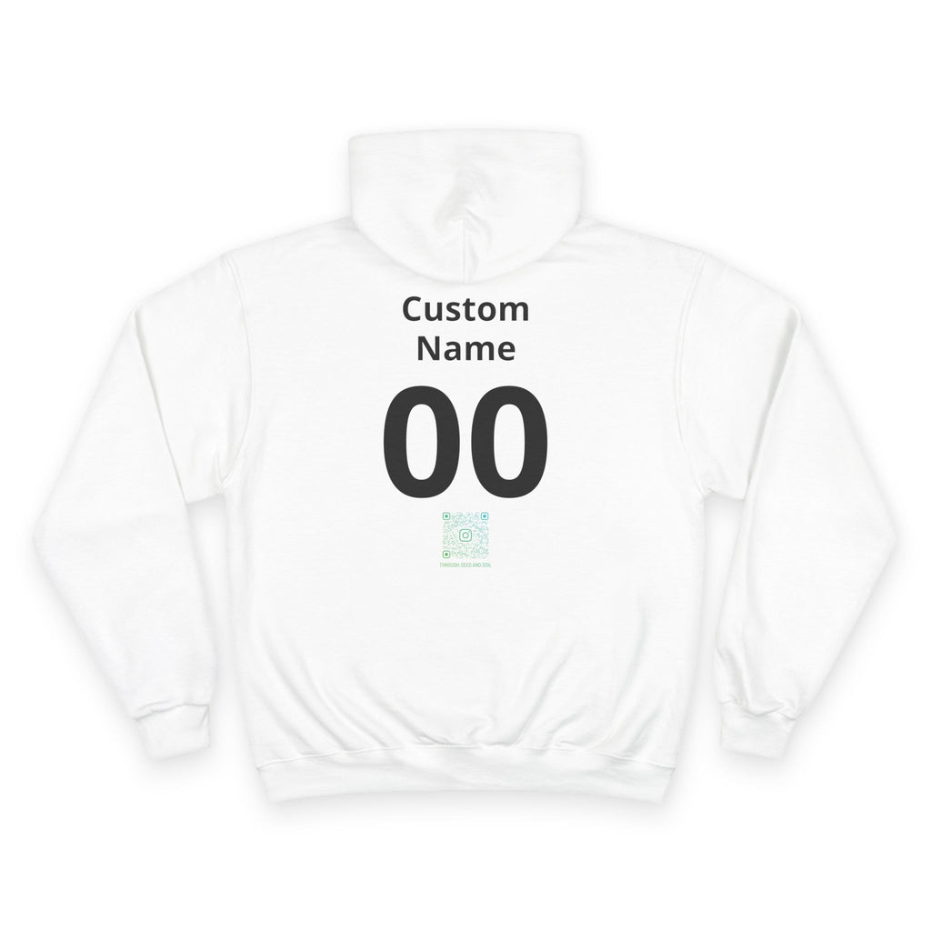 Champion Hoodie — Diamond Disruptors Graphic Hoodie with Custom Back Name & Number