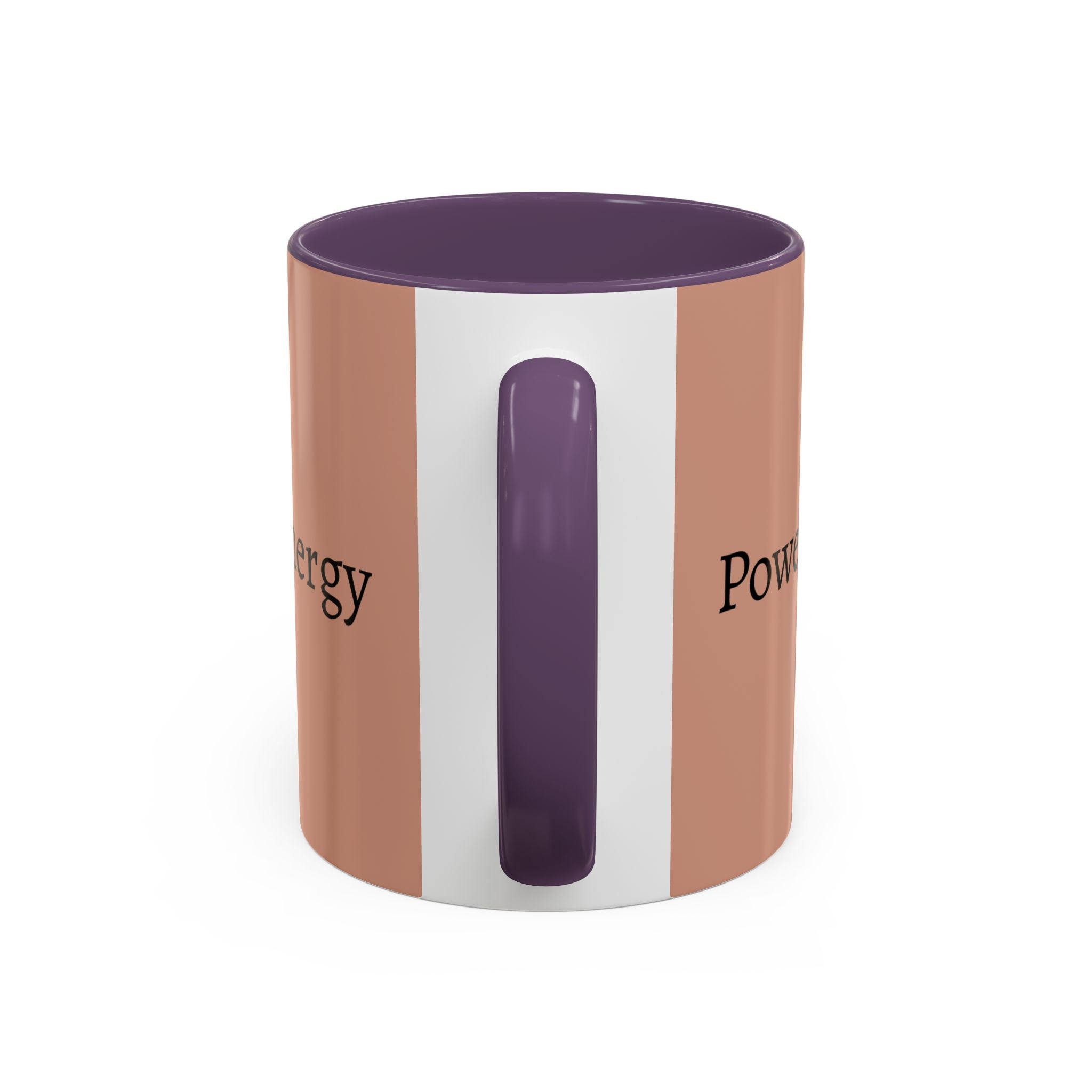 Plant Mom Energy Accent Coffee Mug — Floral Potted Plant Design (11/15 oz)