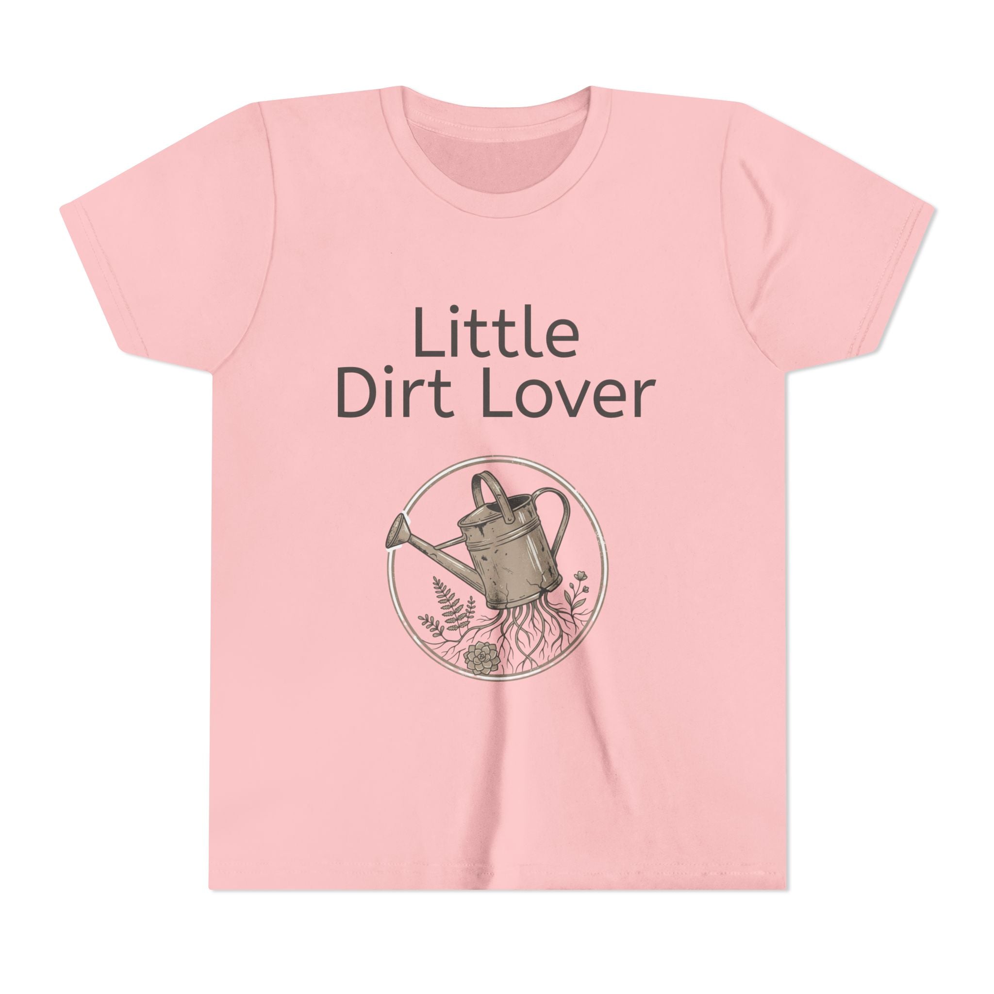 Youth Tee — "Little Dirt Lover" Gardening Shirt for Kids