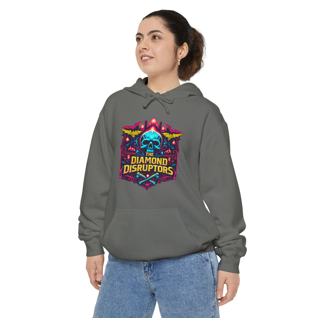 Hoodie — Diamond Disruptors Skull Logo Custom Name & Number