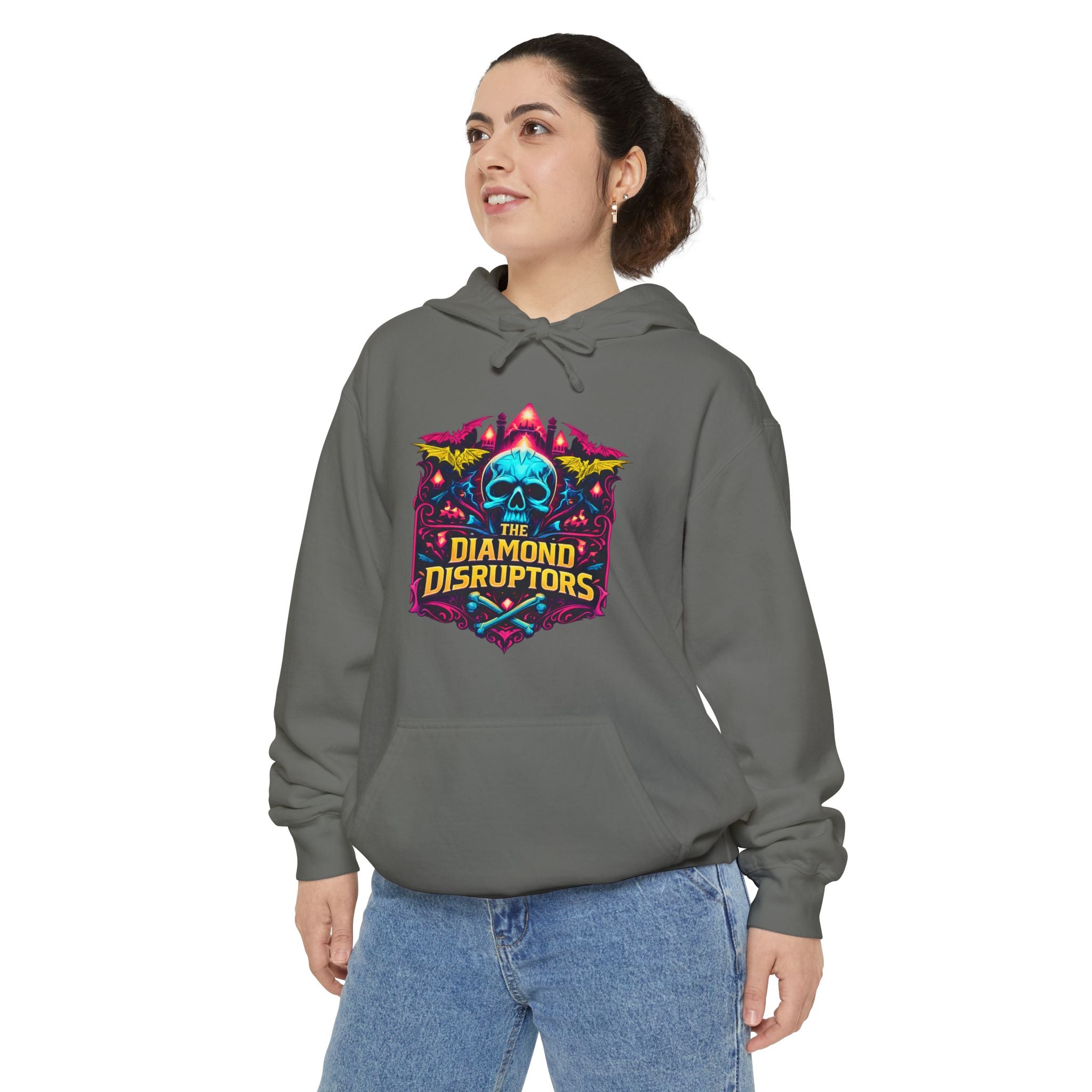 Hoodie — Diamond Disruptors Skull Logo Custom Name & Number