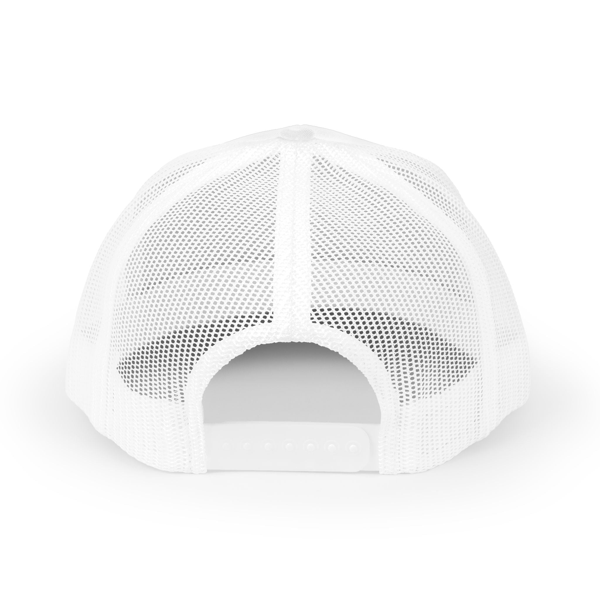 Retro Trucker Hat — 'Diamond Disruptors' Neon Skull Logo