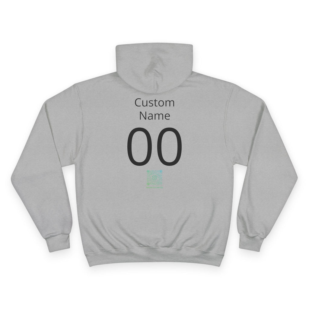 Champion Hoodie — Diamond Disruptors Graphic Hoodie with Custom Back Name & Number