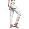 Seed and Soil Floral Leggings — "Through Seed and Soil" Garden Quote Leggings