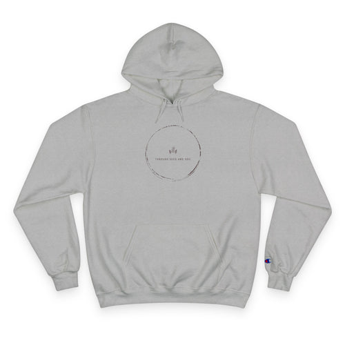 Champion Hoodie — Minimal Circle Logo Pullover