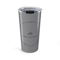 20oz Stainless Tumbler – 'Through Seed and Soil' Minimal Farmhouse Travel Mug