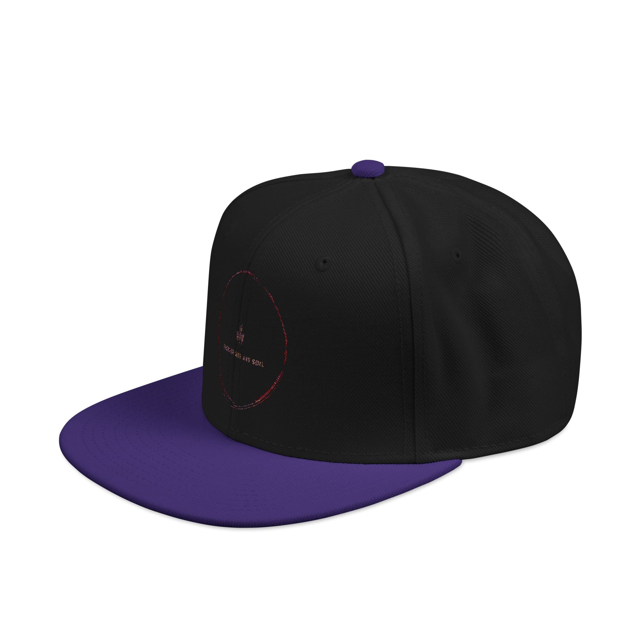 Embroidered Crescent Moon Snapback Hat – Minimal Night Sky Streetwear