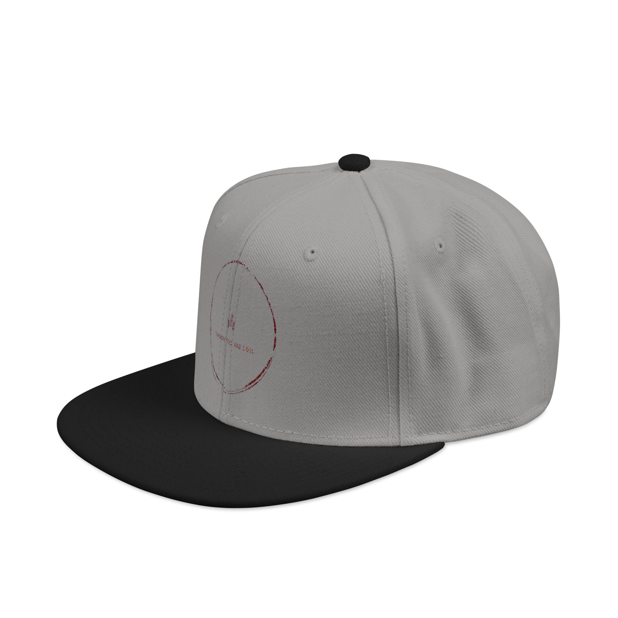 Embroidered Crescent Moon Snapback Hat – Minimal Night Sky Streetwear