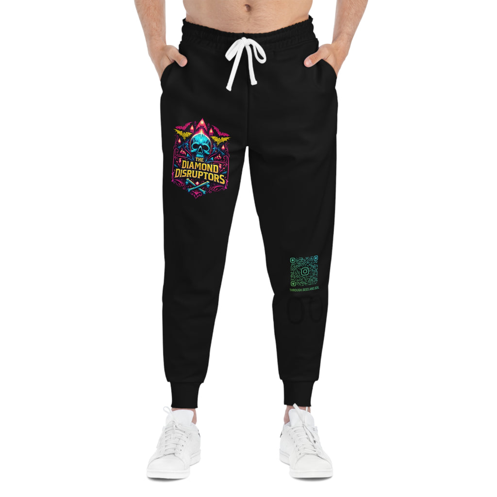Diamond Disruptors Athletic Joggers - Gaming Logo Sweatpants