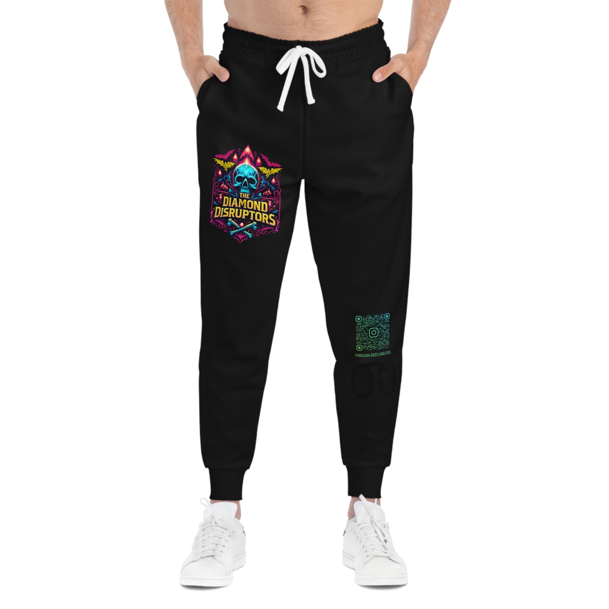 Diamond Disruptors Athletic Joggers - Gaming Logo Sweatpants
