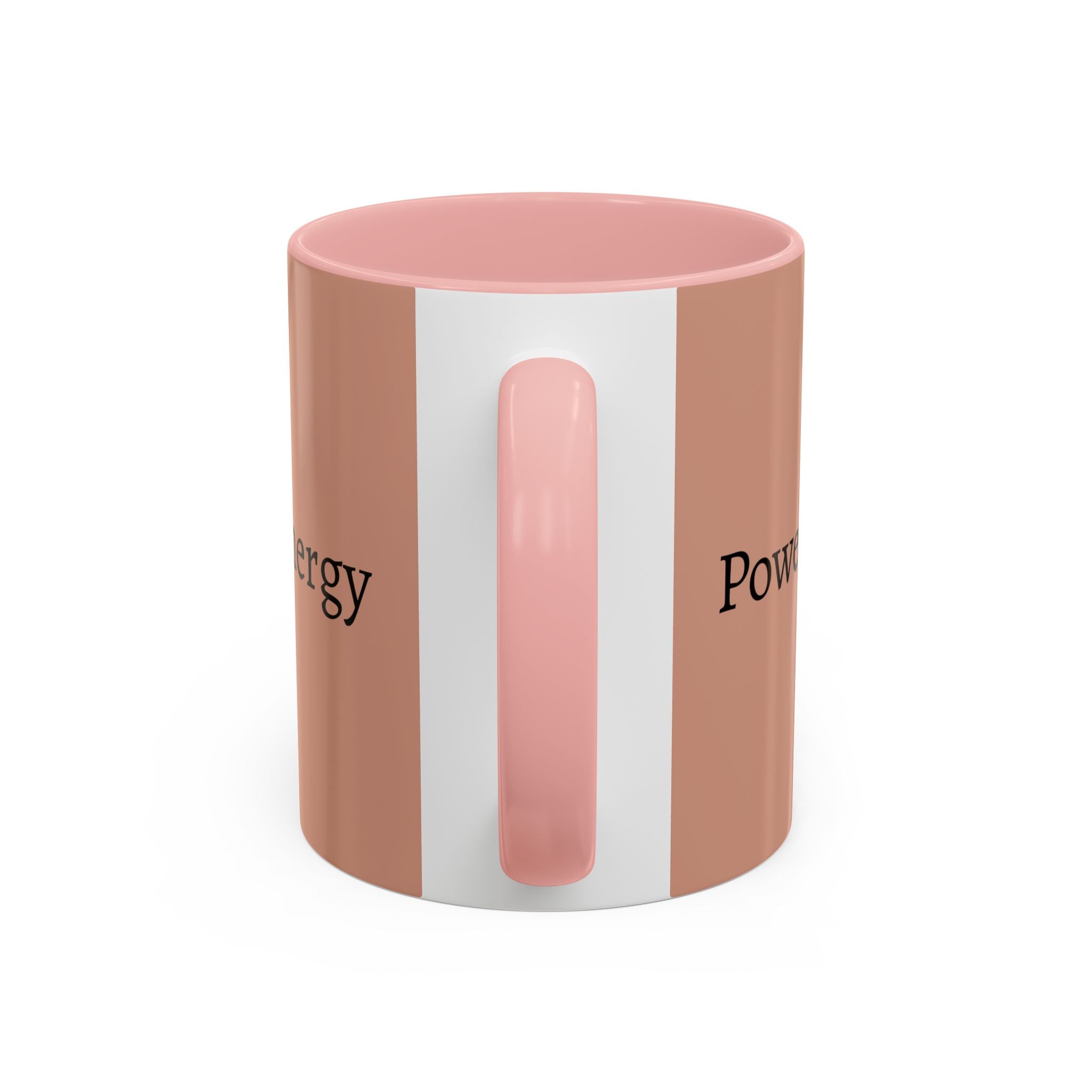 Plant Mom Energy Accent Coffee Mug — Floral Potted Plant Design (11/15 oz)