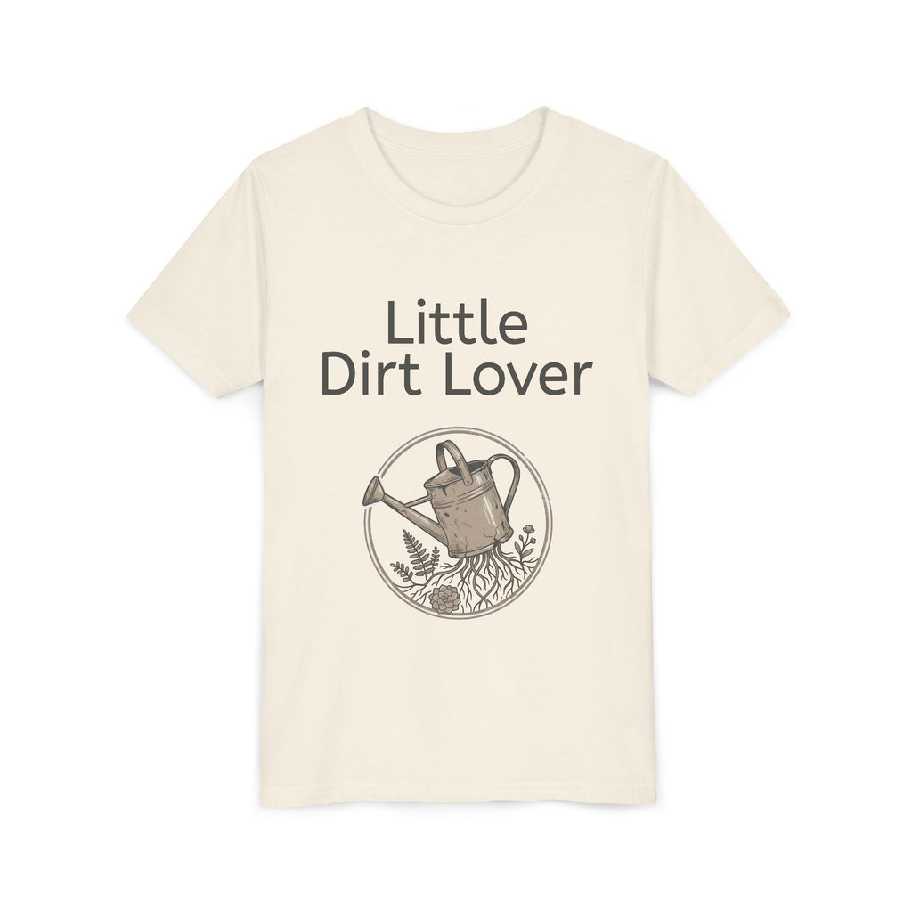 Youth Tee — "Little Dirt Lover" Gardening Shirt for Kids