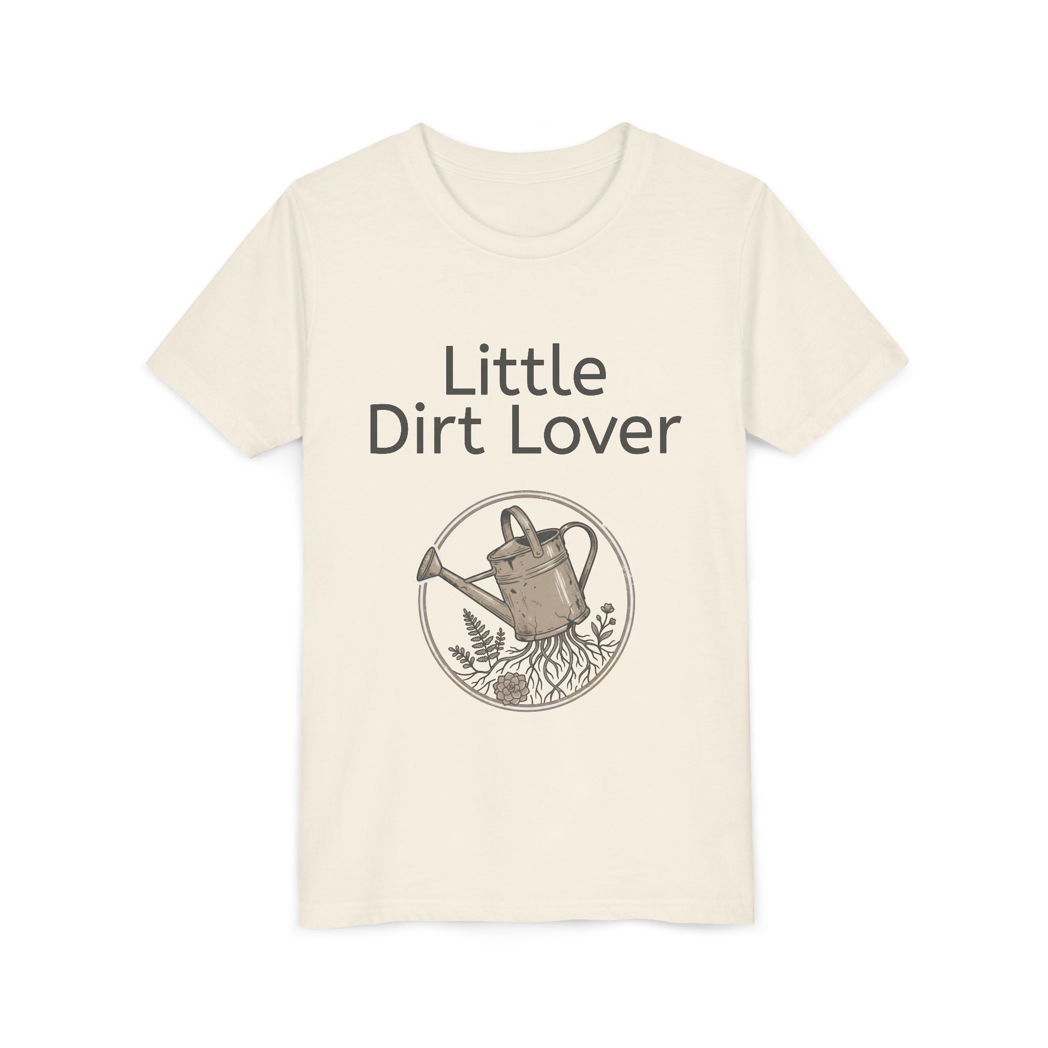 Youth Tee — "Little Dirt Lover" Gardening Shirt for Kids