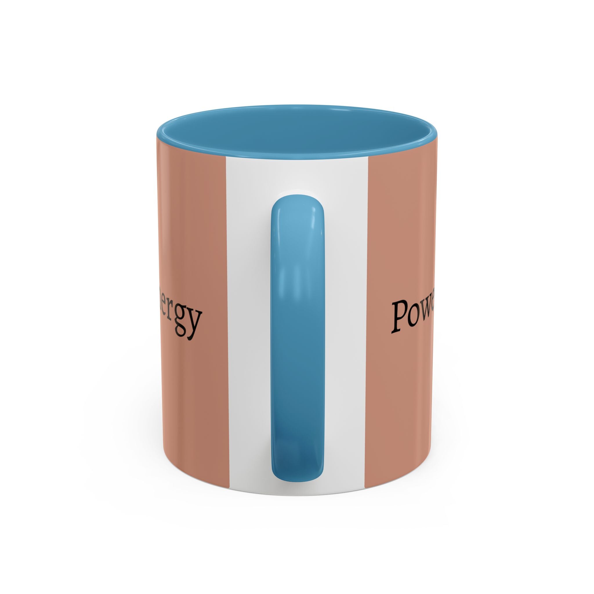 Plant Mom Energy Accent Coffee Mug — Floral Potted Plant Design (11/15 oz)
