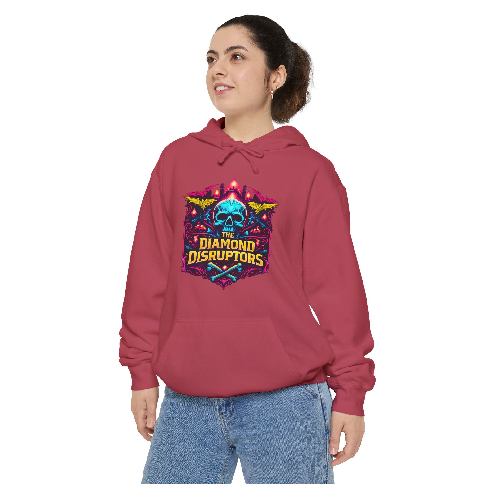 Hoodie — Diamond Disruptors Skull Logo Custom Name & Number