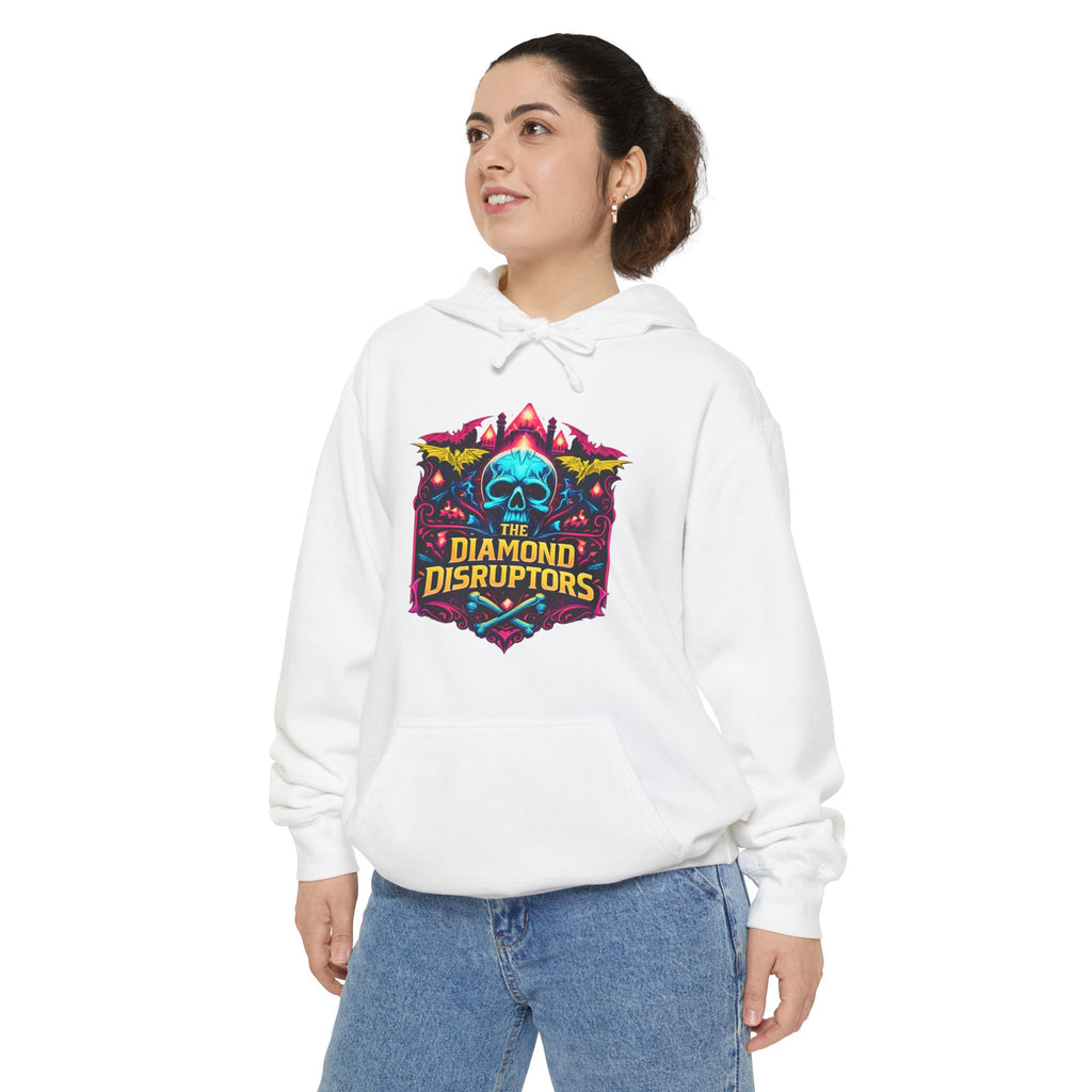 Hoodie — Diamond Disruptors Skull Logo Custom Name & Number