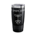 20oz Stainless Tumbler – Family Roots Engraved (Grandpa, Papa, Father)