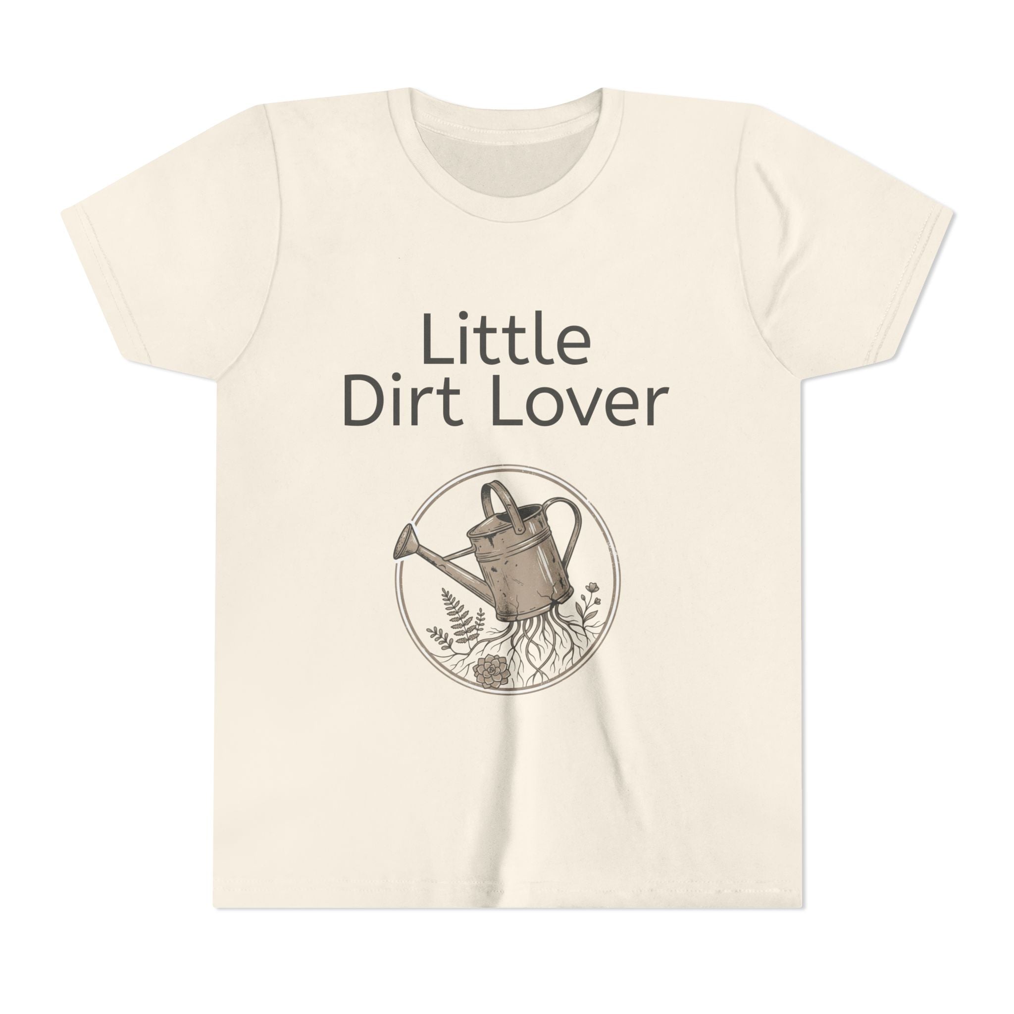 Youth Tee — "Little Dirt Lover" Gardening Shirt for Kids