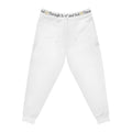 Through Seed and Soil Athletic Joggers — White Logo Waistband