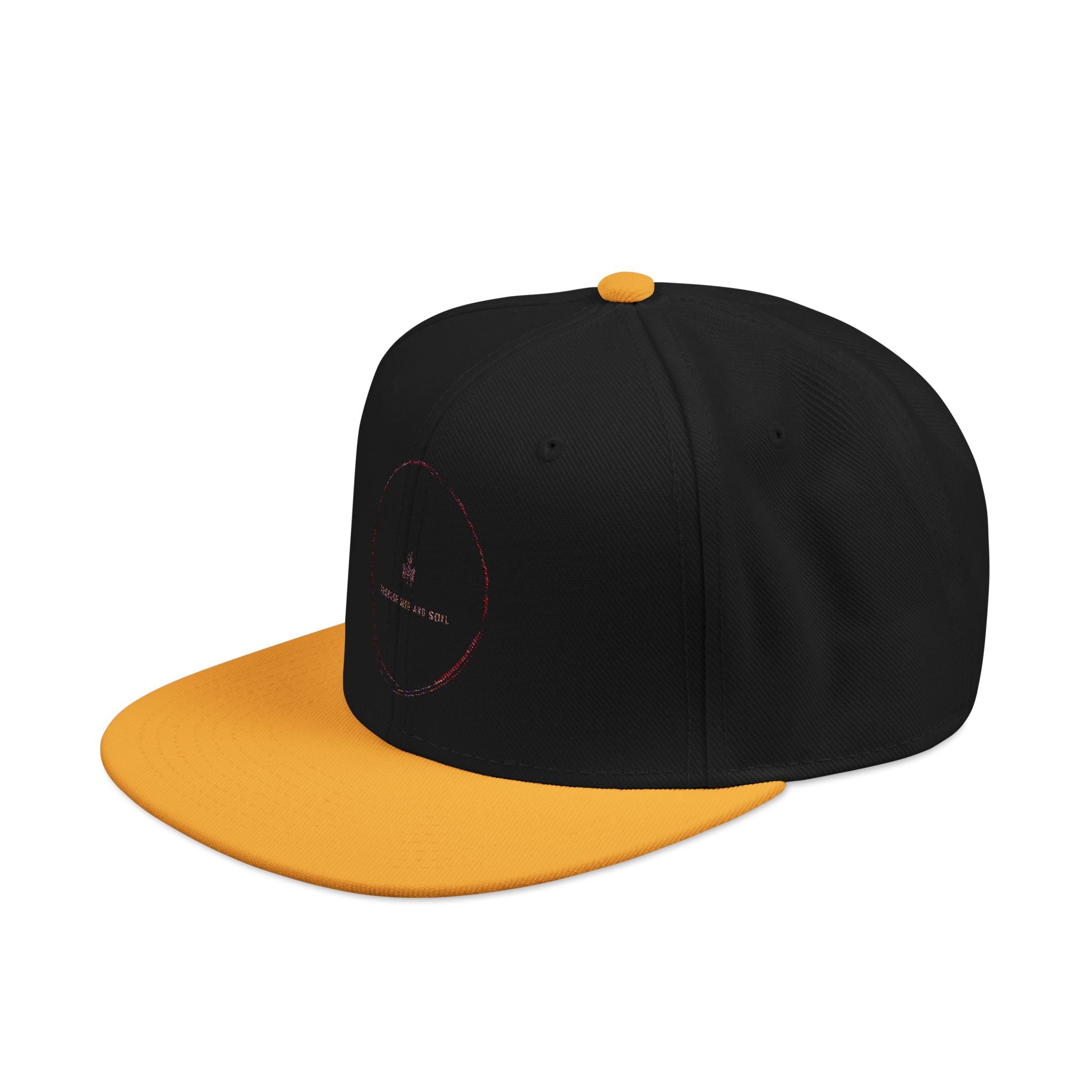 Embroidered Crescent Moon Snapback Hat – Minimal Night Sky Streetwear