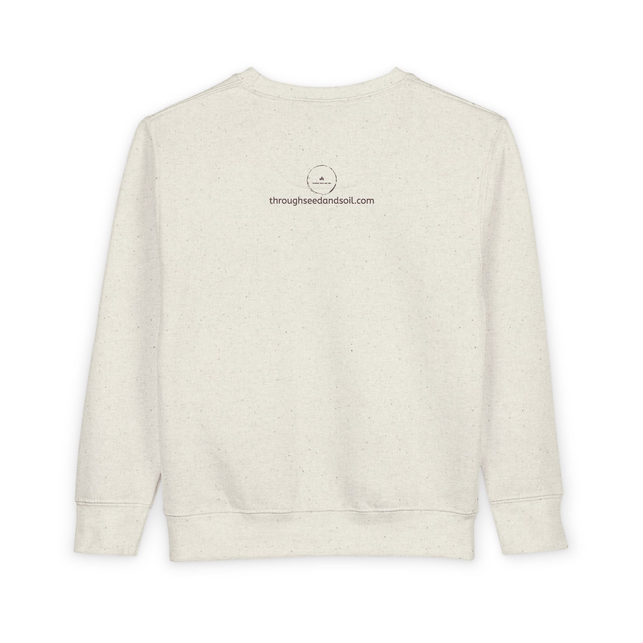 Seedling in Training Toddler Sweatshirt — Cute Plant Sprout Kids Pullover