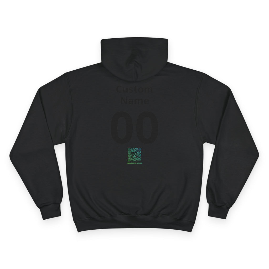 Champion Hoodie — Diamond Disruptors Graphic Hoodie with Custom Back Name & Number