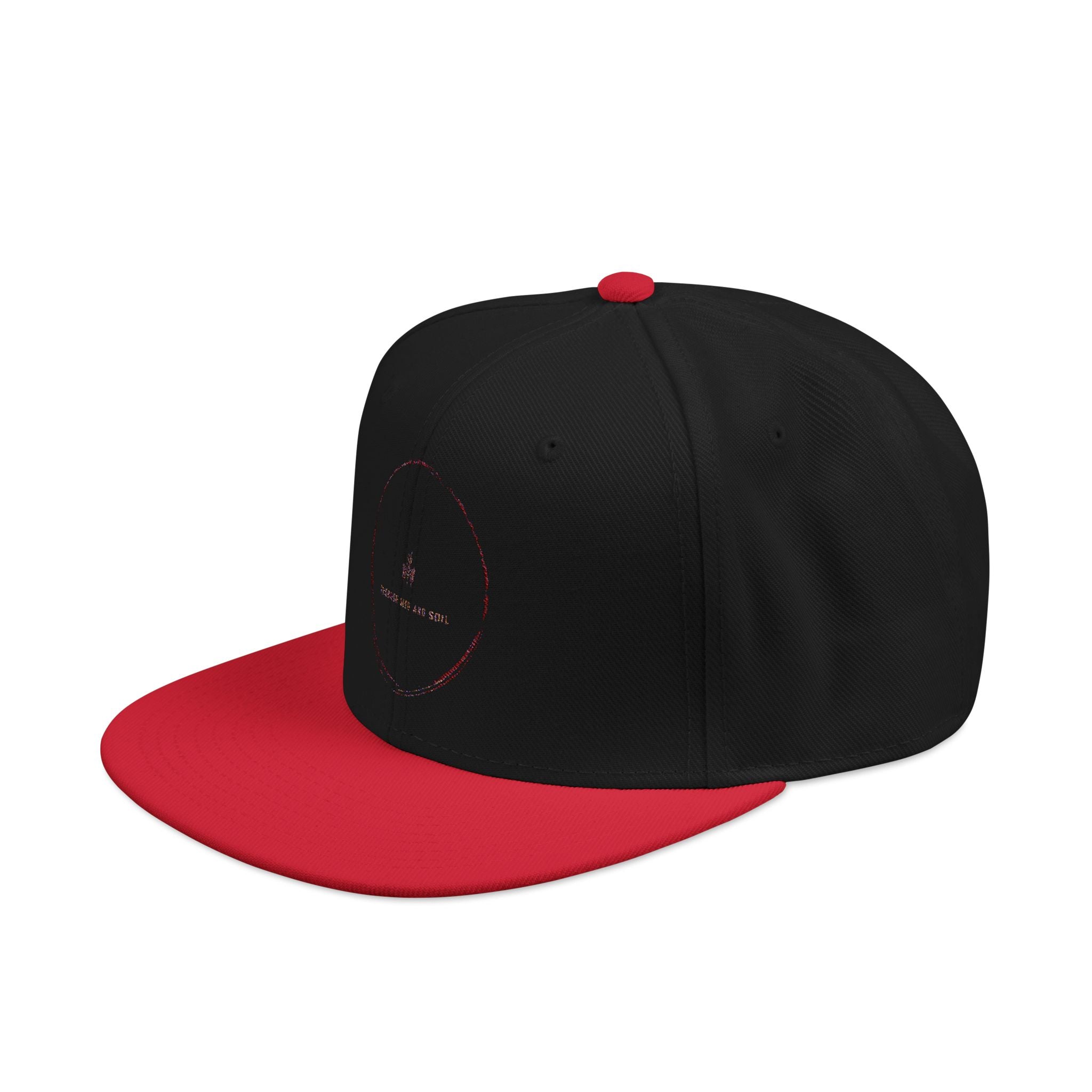 Embroidered Crescent Moon Snapback Hat – Minimal Night Sky Streetwear