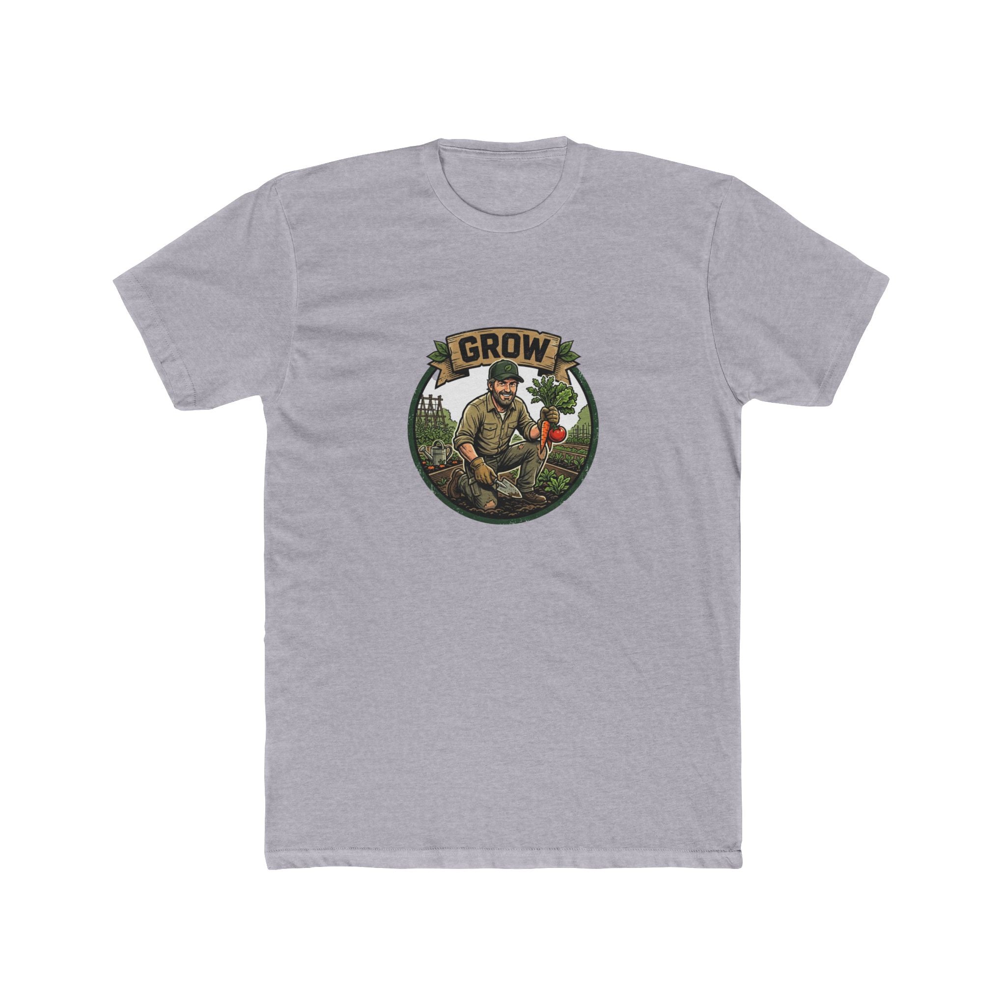 Grow Gardener T-Shirt — Vintage Gardening Crew Tee