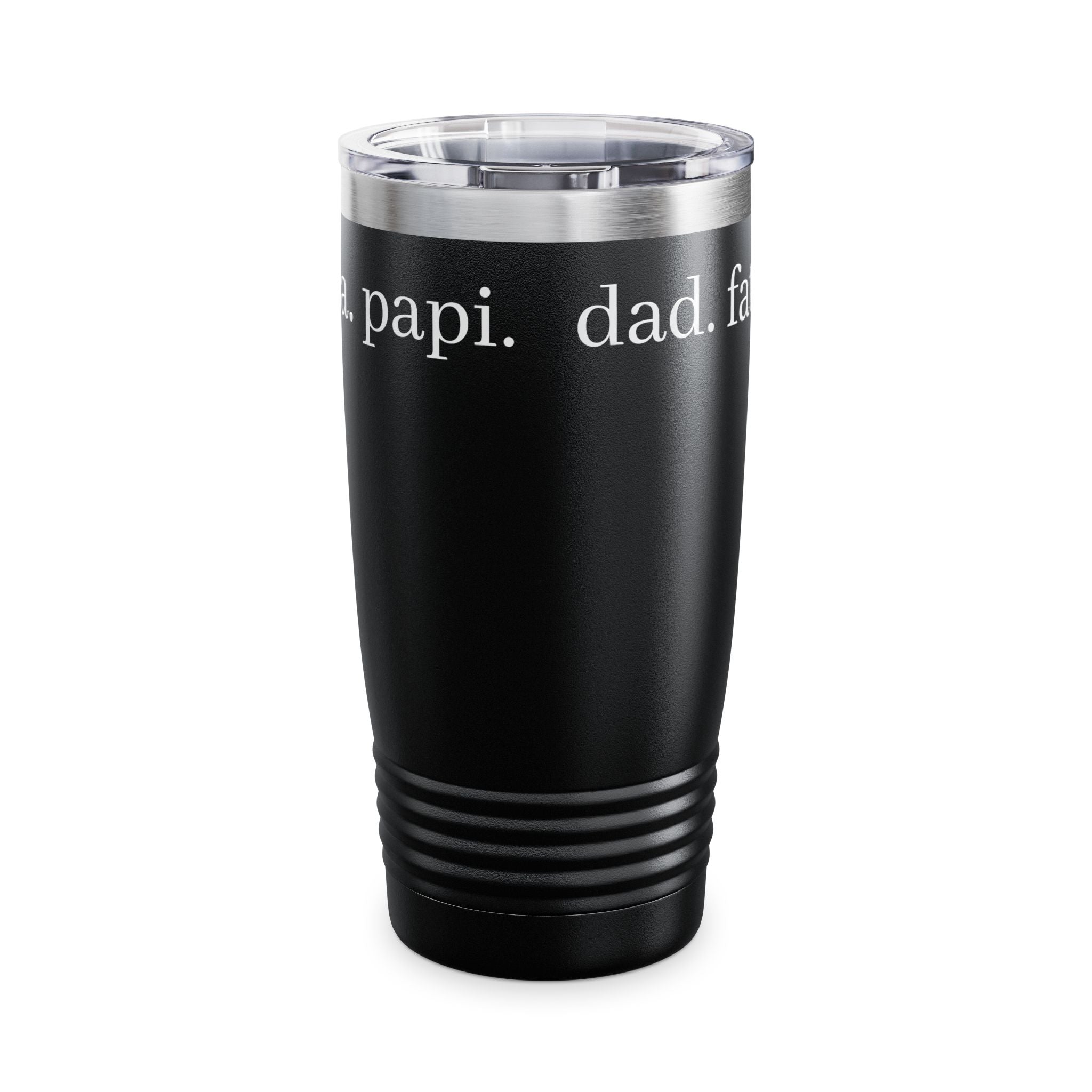 20oz Stainless Tumbler – Family Roots Engraved (Grandpa, Papa, Father)