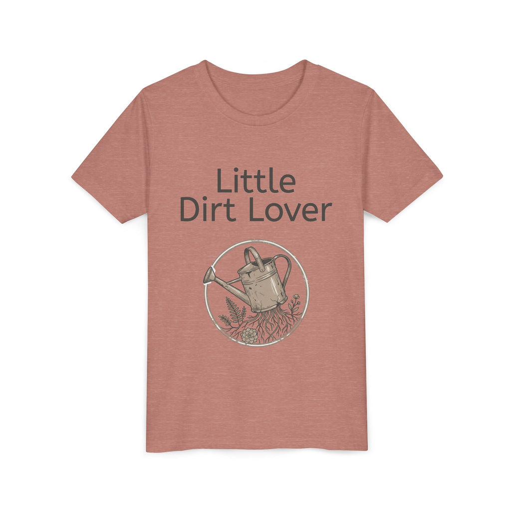 Youth Tee — "Little Dirt Lover" Gardening Shirt for Kids