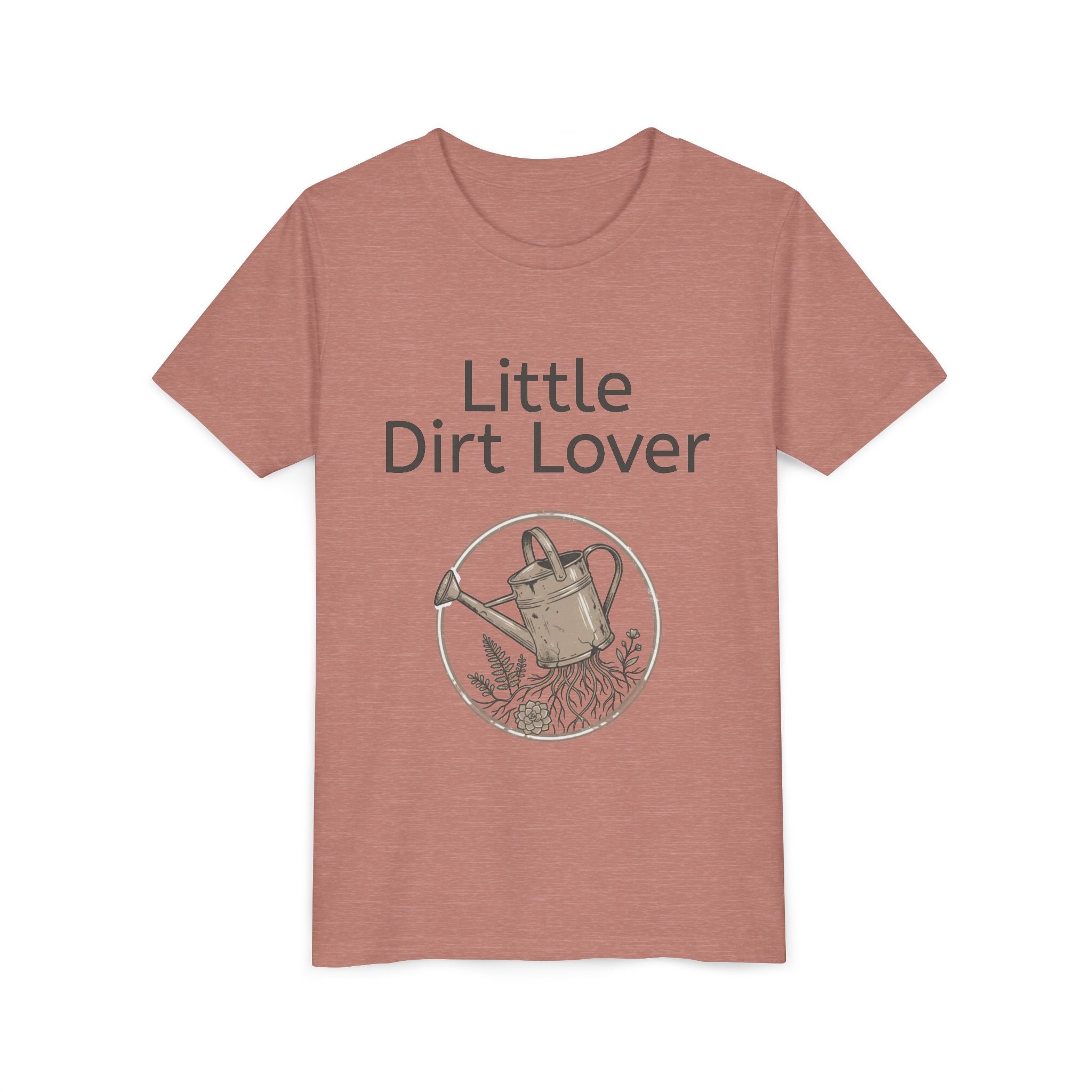 Youth Tee — "Little Dirt Lover" Gardening Shirt for Kids