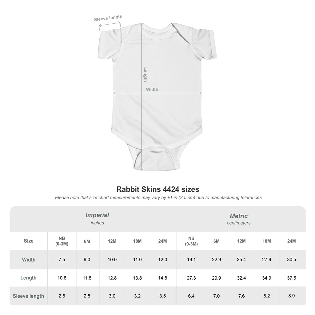 Infant Bodysuit — 'Diamond Disruptors' Skull Logo Baby One-Piece (Custom Name & Number)